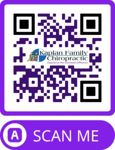 scheduling app qr code kaplan family chiropractic